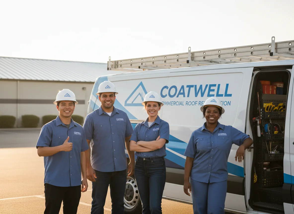 Commercial roof coating company in Mio, MI